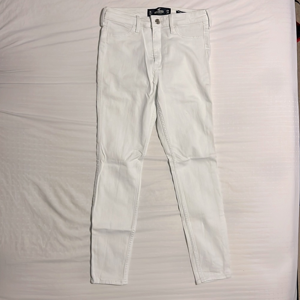 Hollister White High-rise Jeggings